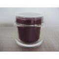 200g Round Clear Jar PMMA Jar Luxury Cosmetic Jar